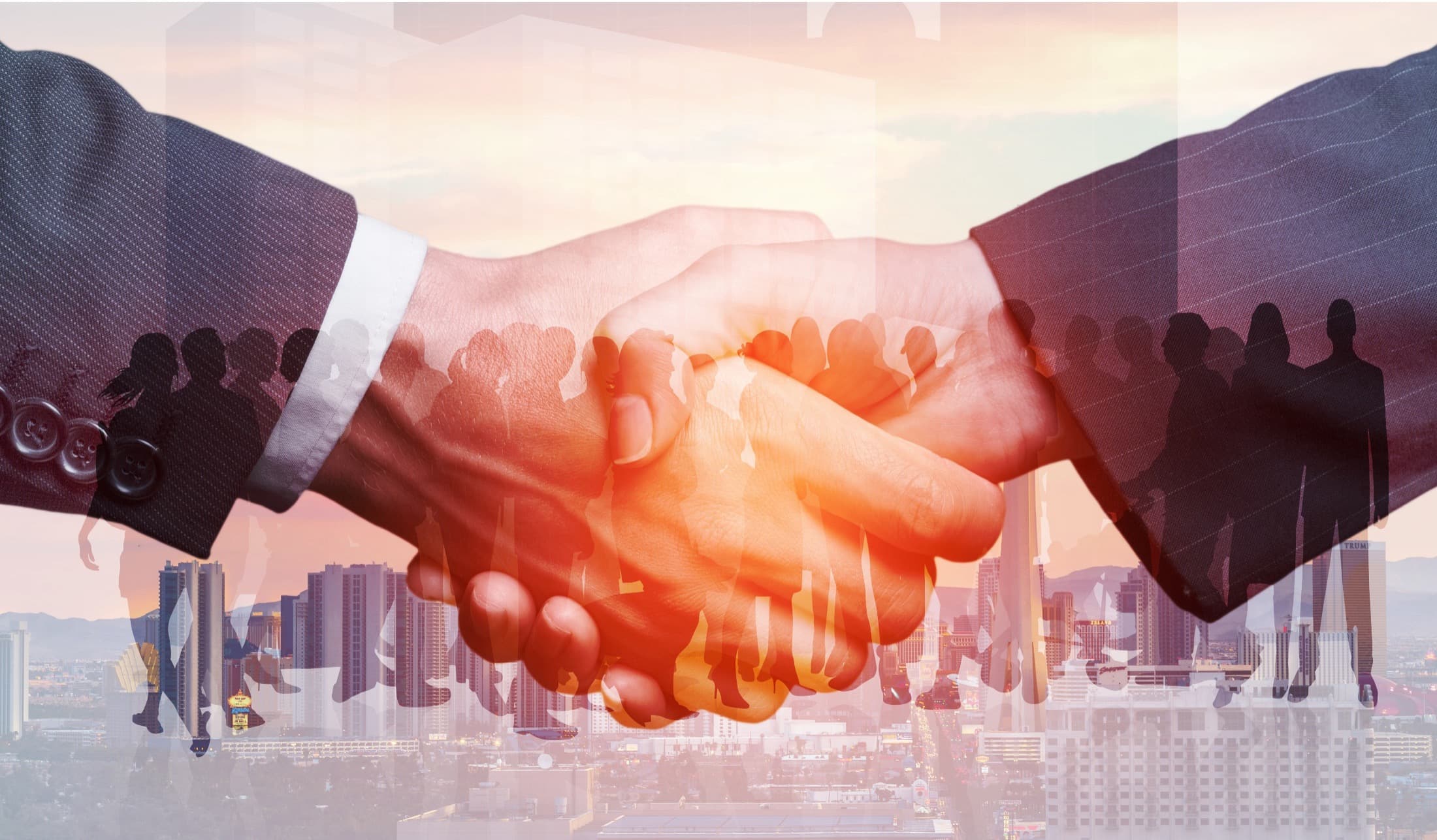 Handshake Background